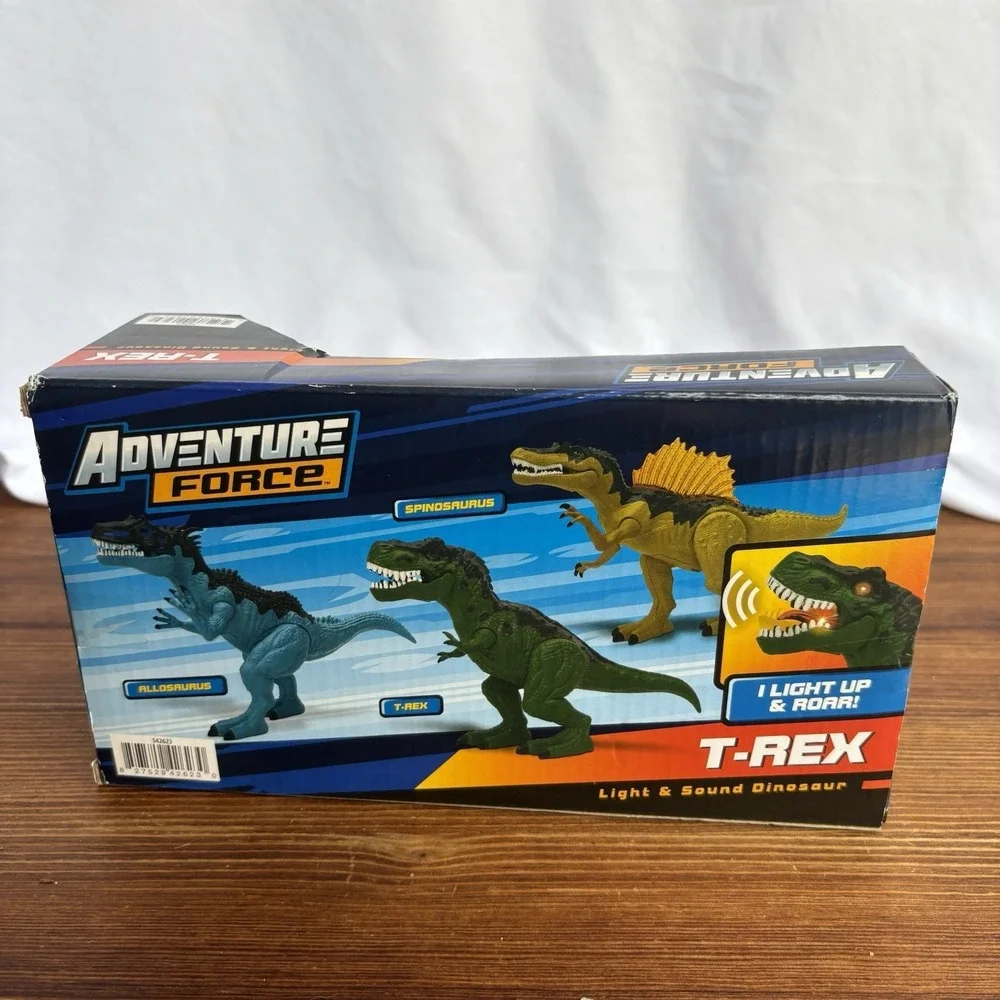 Adventure Force T-Rex Light & Sound Dinosaur Toy Figure New in Box‎ Green